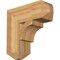 Ekena Millwork Westlake Craftsman Rough Sawn Bracket, Western Red Cedar, 6"W x 18"D x 18"H BKT06X18X18WTL04RWR - alternate 1